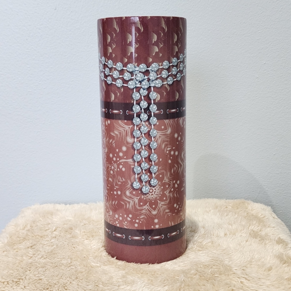 20 oz Decorative Stainless Steel Tumbler
